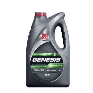 Моторное масло ЛУКОЙЛ GENESIS ARMORTECH JP 0W30 4л 3173837