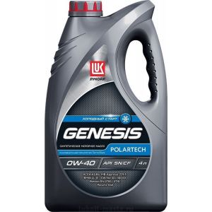 Моторное масло ЛУКОЙЛ GENESIS POLARTECH 0W40 4л